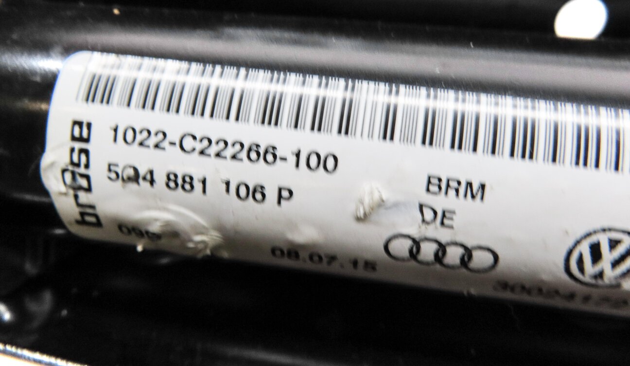 Thumbnail 7: 15-16 AUDI A3 (8V) SEDAN FRONT RIGHT PASSENGER MANUAL ADJUST SEAT TRACK