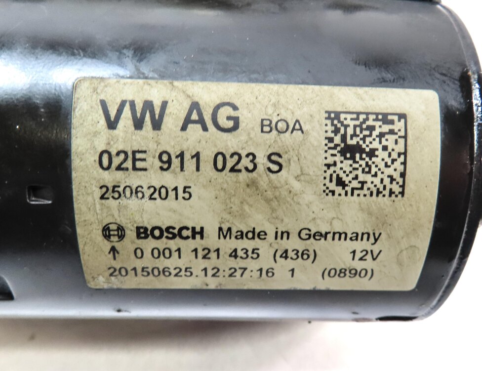 Thumbnail 6: 12-17 VW / AUDI A3 S3 TT (8V MK3) BEETLE GOLF JETTA 1.8T / 2.0T STARTER MOTOR