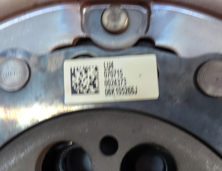 Thumbnail 4: 15-17 VW GOLF / AUDI A3 (8V) 1.8T TURBO ENGINE DSG AUTO TRANSMISSION FLYWHEEL