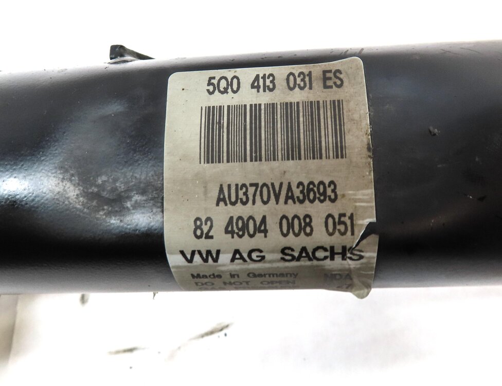 Thumbnail 8: 2015-2017 AUDI A3 (8V) FWD FRONT LEFT & RIGHT SUSPENSION SHOCK STRUT SET