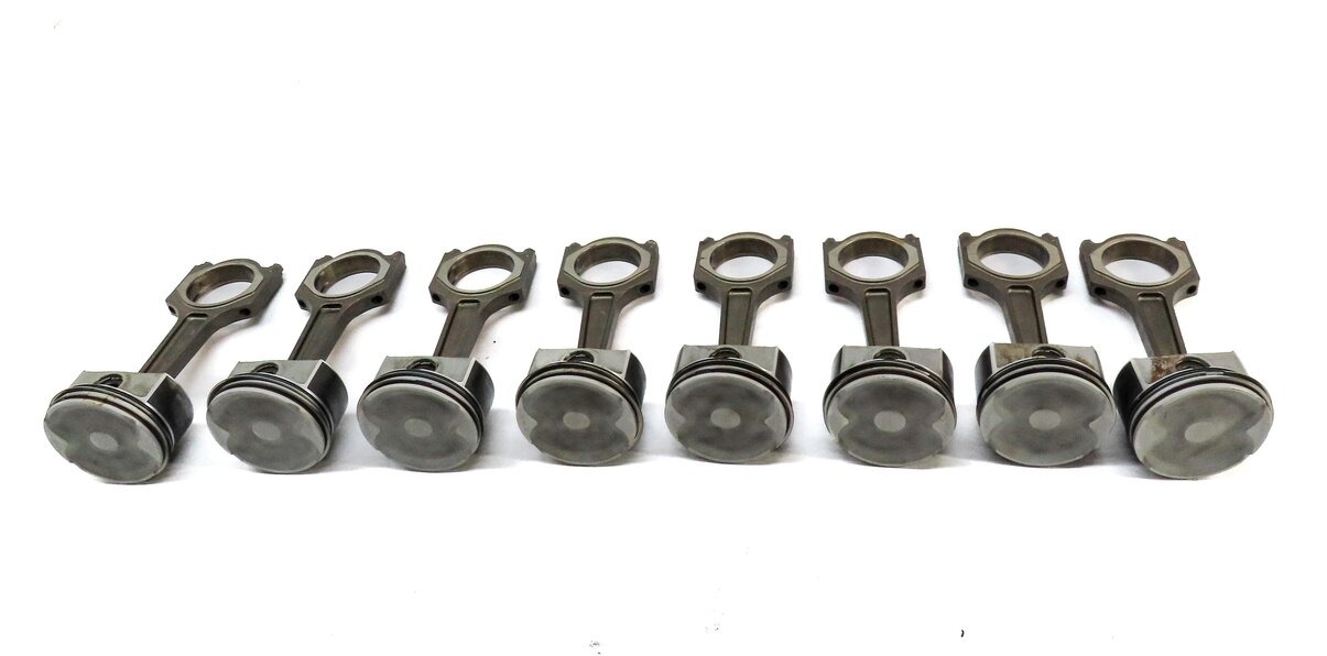 Thumbnail 3: 2006-2009 RANGE ROVER SPORT (L320 L322) 4.2L V8 SUPERCHARGED ENGINE PISTON SET-8