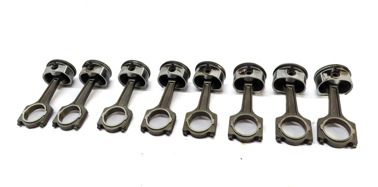 Thumbnail 5: 2006-2009 RANGE ROVER SPORT (L320 L322) 4.2L V8 SUPERCHARGED ENGINE PISTON SET-8