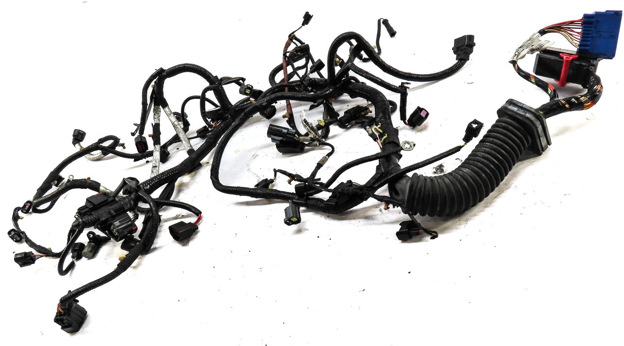 Thumbnail 2: 2007 LAND RANGE ROVER (L322) 4.2L SUPER ENGINE WIRE WIRING HARNESS 7H4312B637BA