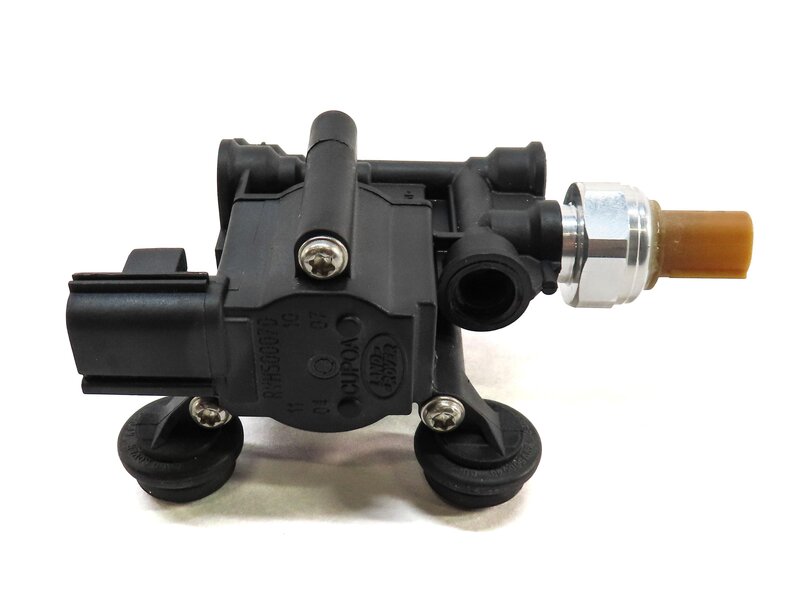 Thumbnail 4: 2007 LAND RANGE ROVER L322 AIR SUSPENSION TRANSFER RELIEF VALVE BLOCK RVH500070