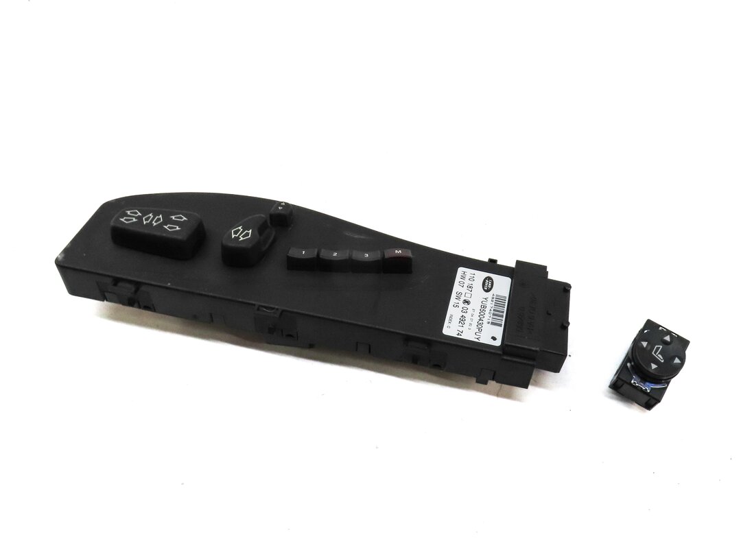 2007 LAND RANGE ROVER (L322) FRONT LEFT DRIVER SEAT ADJUST SWITCH SET 2 (BLACK)