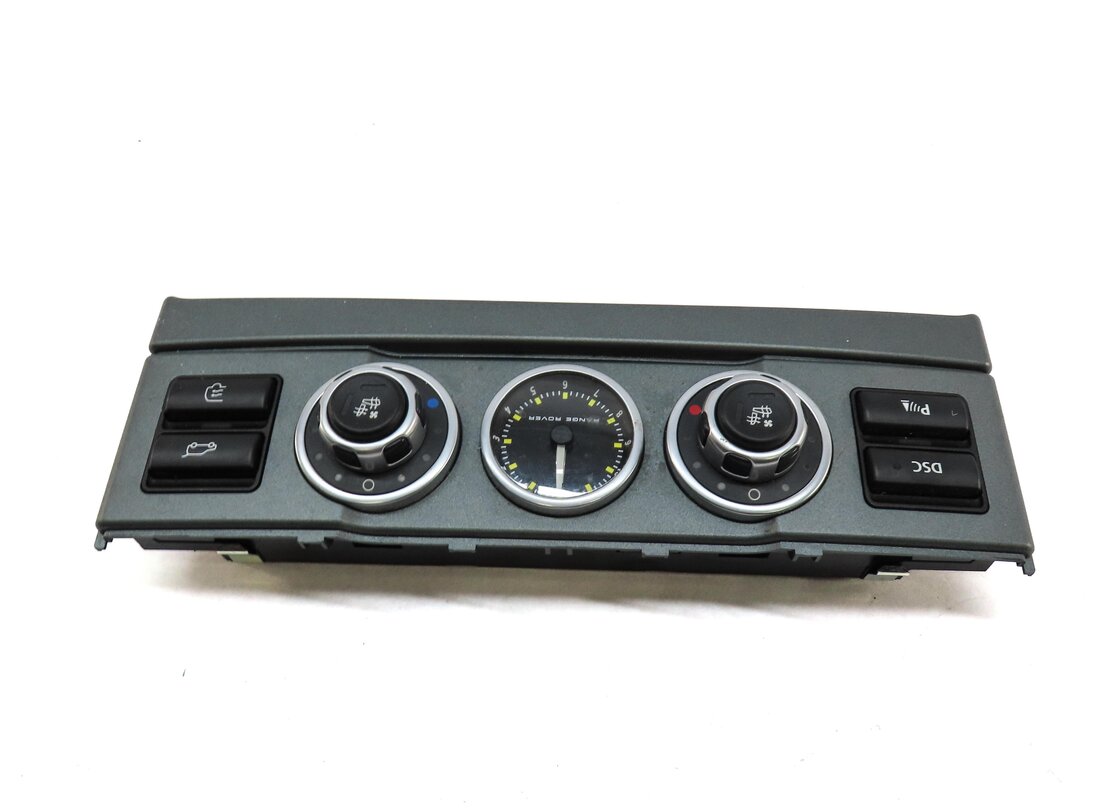 Thumbnail 4: 2007 LAND RANGE ROVER (L322) FRONT PDC DSC SEAT HEATER CLOCK SWITCH BUTTON PANEL