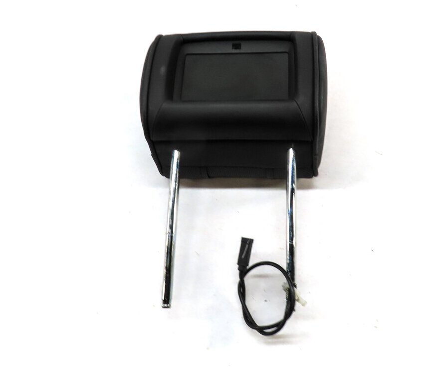 Thumbnail 6: 07-08 RANGE ROVER (L322) FRONT LEFT or RIGHT SEAT HEADREST DVD PLAYER JET BLACK