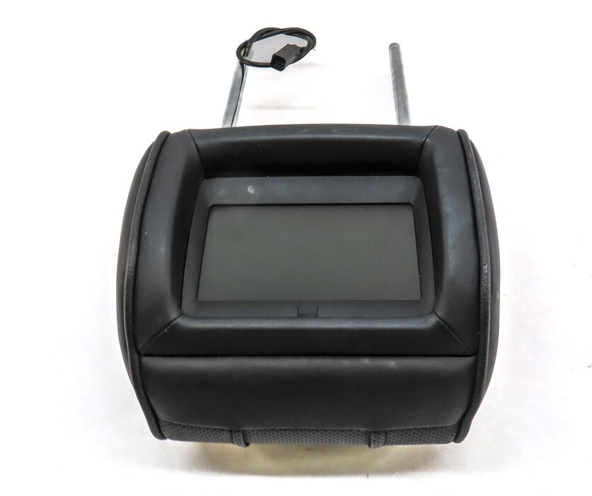 Thumbnail 4: 07-08 RANGE ROVER (L322) FRONT LEFT or RIGHT SEAT HEADREST DVD PLAYER JET BLACK