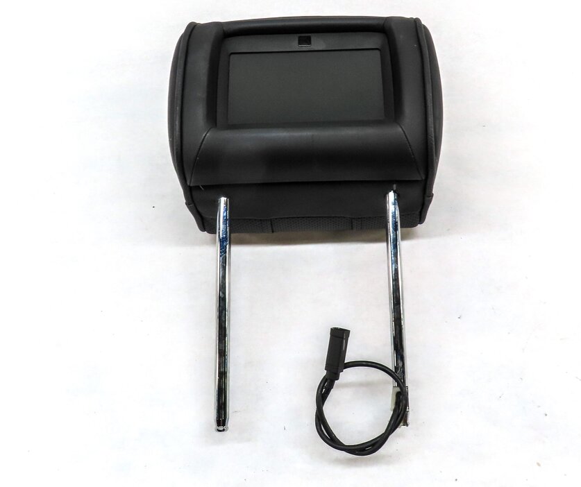 Thumbnail 5: 07-08 RANGE ROVER (L322) FRONT LEFT or RIGHT SEAT HEADREST DVD PLAYER JET BLACK