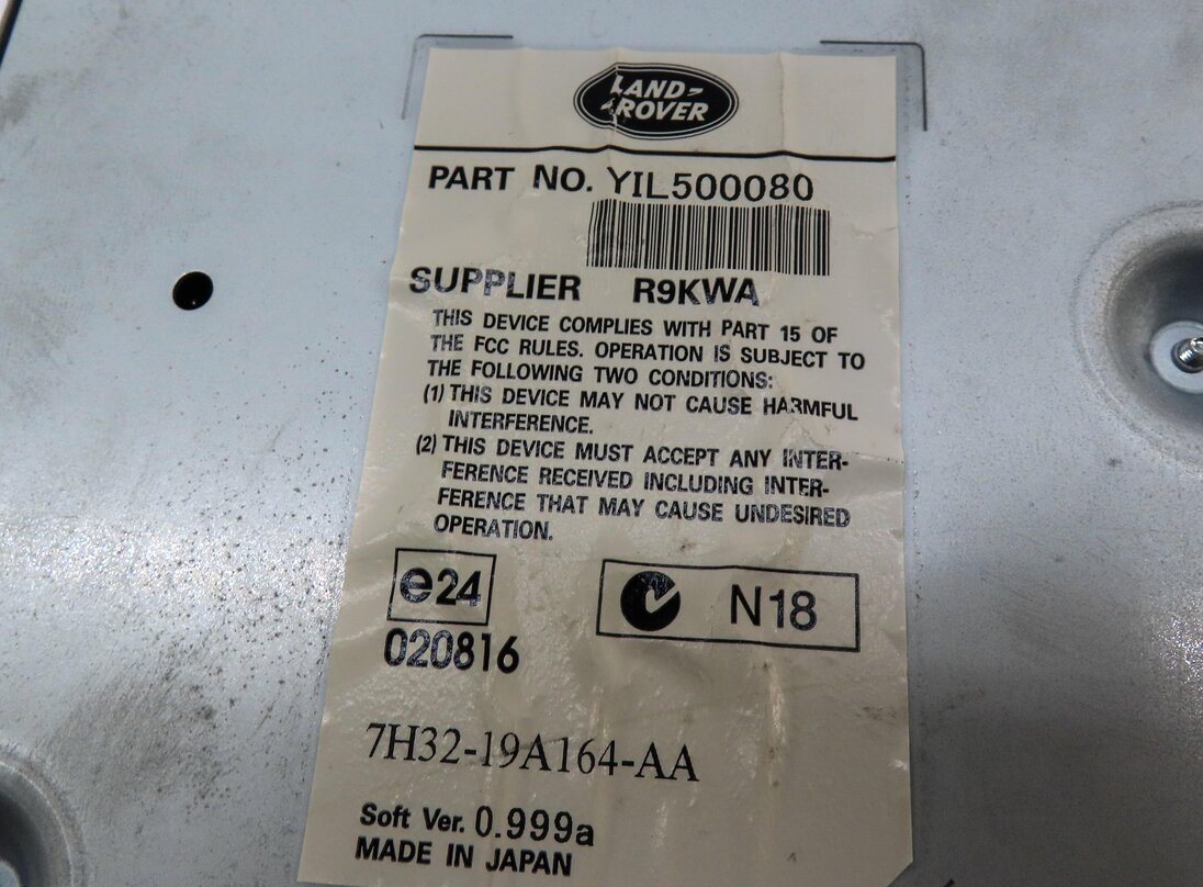 Thumbnail 4: 07-13 LR2 LR3 LR4 RANGE ROVER / SPORT (L320 L322) TV DVD ENTERTAINMENT MODULE