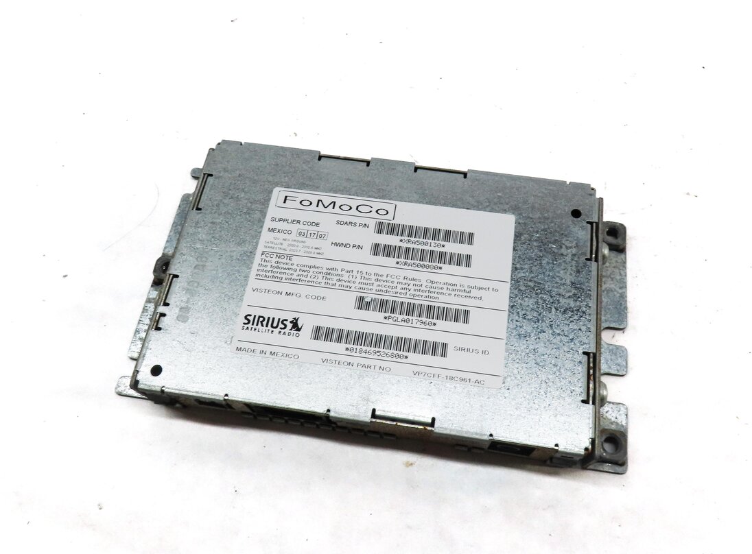 2007-2012 LR3 RANGE ROVER SPORT (L320) SIRIUS SATELLITE RADIO RECEIVER MODULE