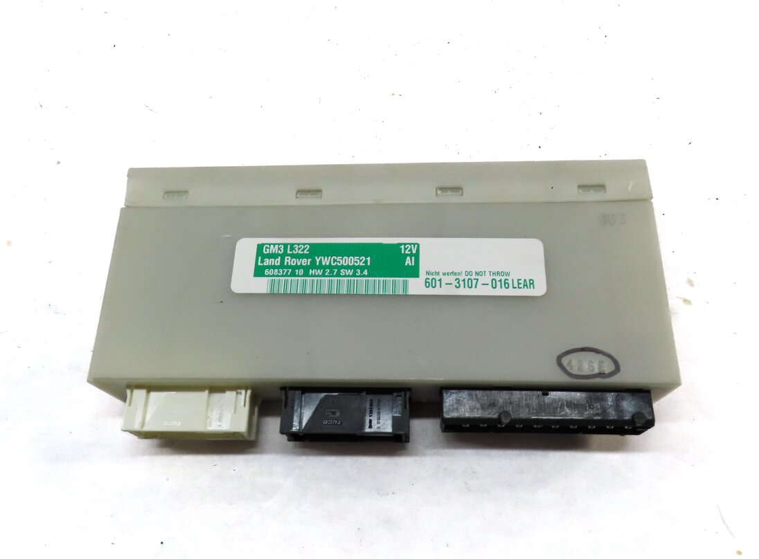 Thumbnail 5: 2007 RANGE ROVER (L322) 4.4L V8 ENGINE ECM BCM IMMOBILIZER MODULE KEY SET