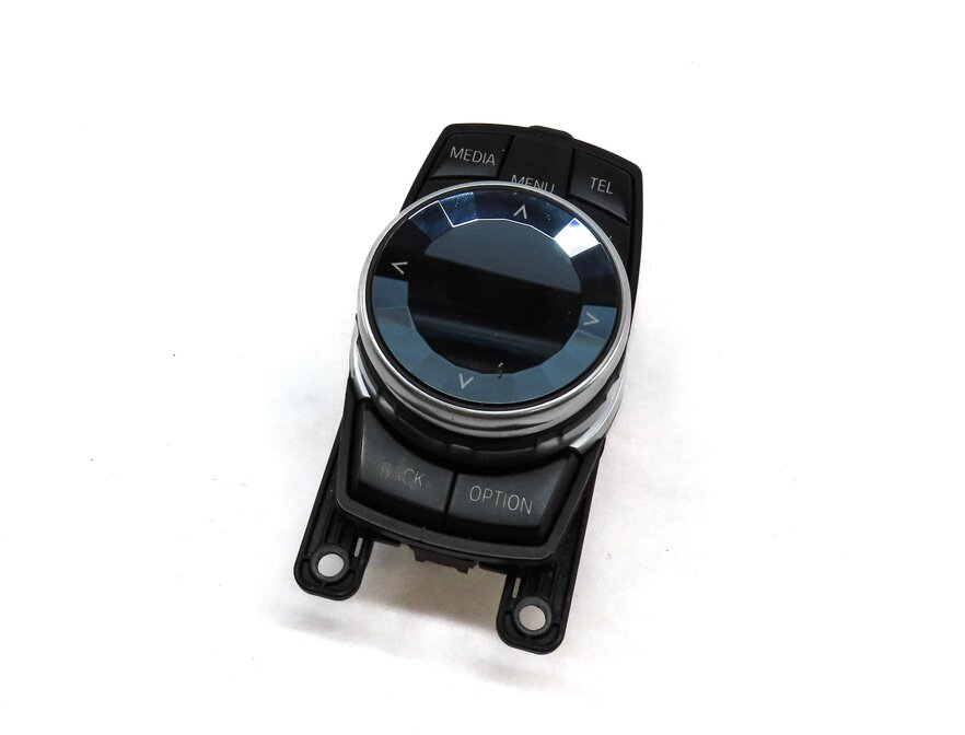 Thumbnail 1: 2014 BMW 335iGT (F34) CONSOLE NAVIGATION RADIO iDRIVE MEDIA CONTROL KNOB (4 PIN)