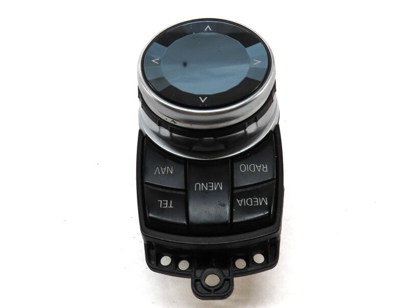 Thumbnail 4: 2014 BMW 335iGT (F34) CONSOLE NAVIGATION RADIO iDRIVE MEDIA CONTROL KNOB (4 PIN)