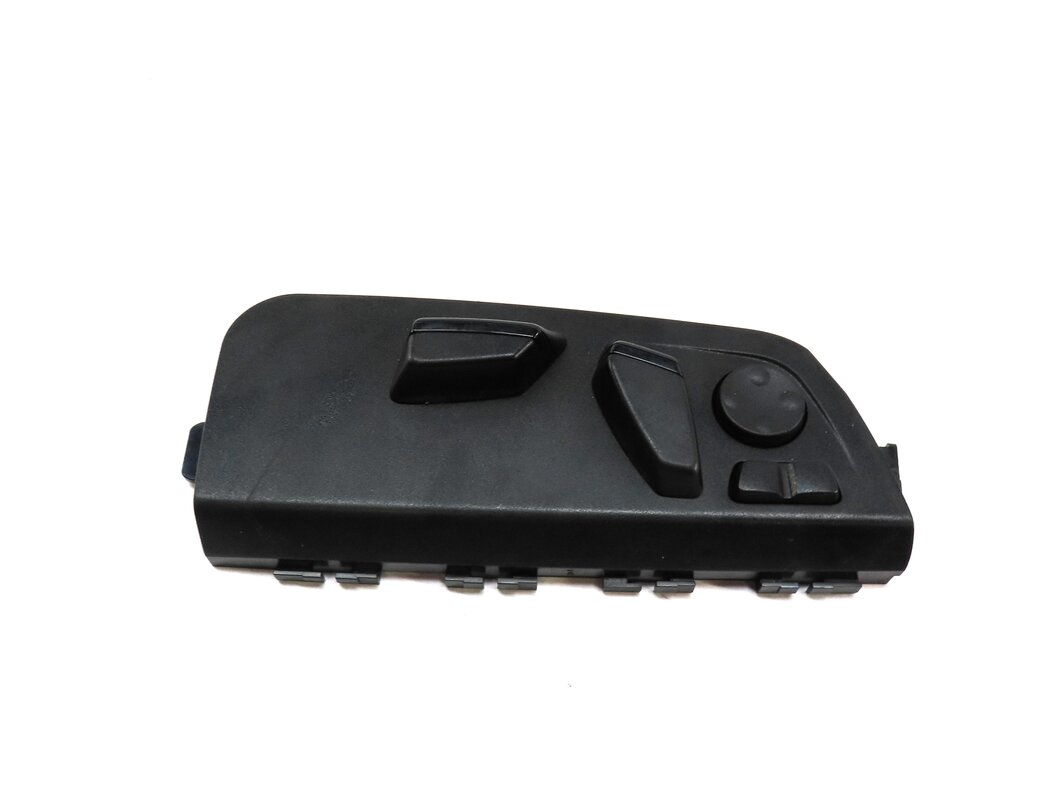 Thumbnail 2: 2014 BMW 335iGT (F34) FRONT RIGHT PASSENGER SEAT ADJUST SWITCH w/ LUMBAR BLACK