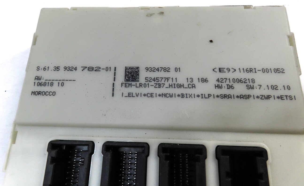 Thumbnail 9: 2014 BMW 335iGT (F34) 3.0L TURBO N55 AUTO AWD BODY ENGINE MODULE LOCK KEY SET