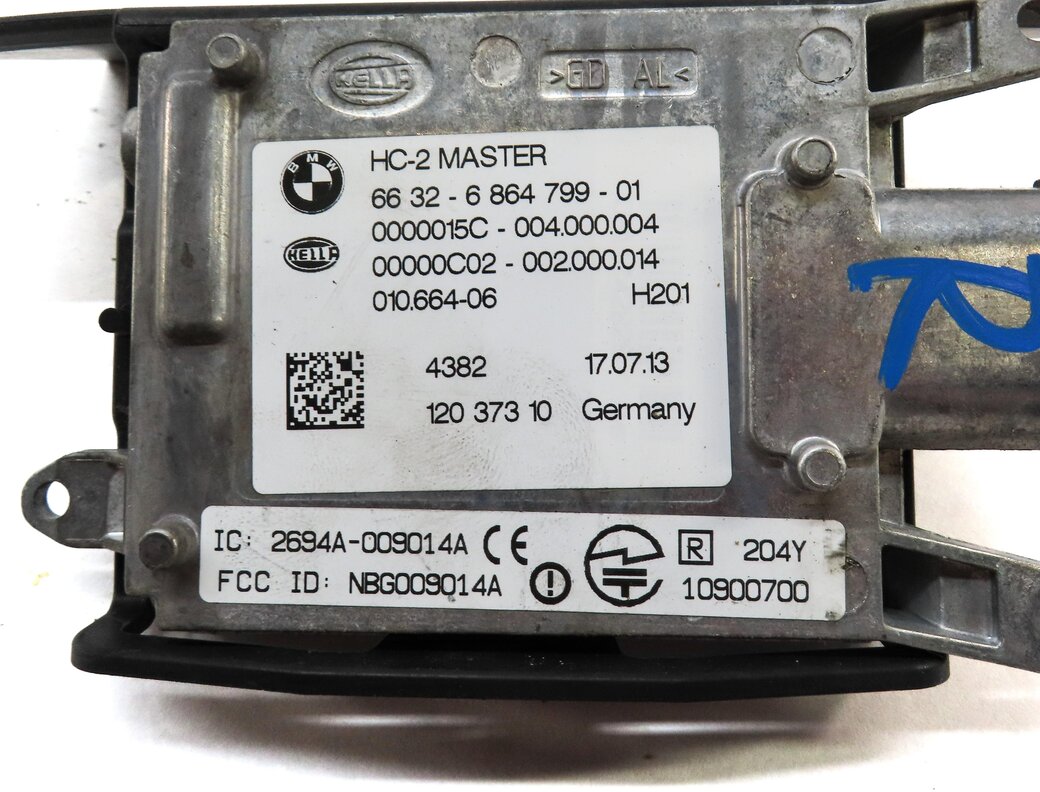 Thumbnail 4: 2014 BMW 335iGT (F34) REAR RIGHT BLIND SPOT RADAR SENSOR MODULE (MASTER)