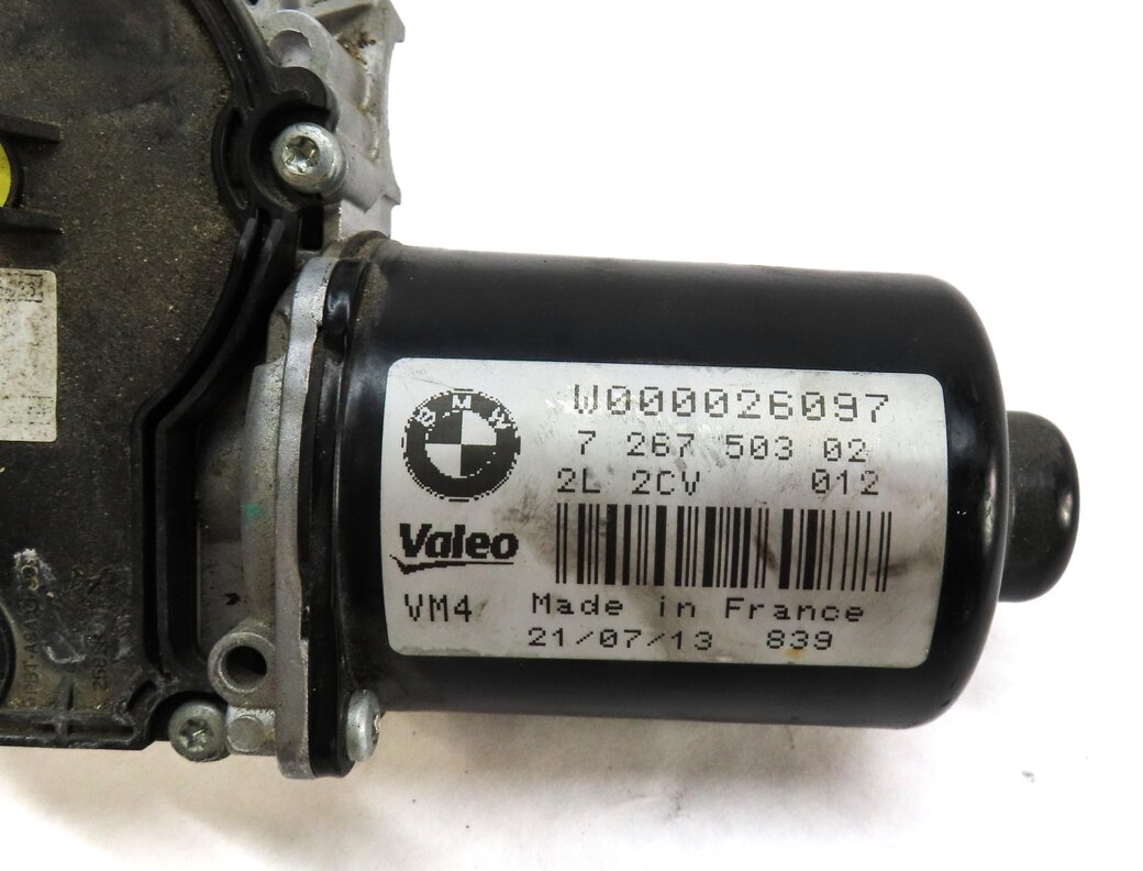 Thumbnail 5: 2012-2019 BMW 3 / 4 SERIES (F30 F31 F32 F33 F34) FRONT WINDSHIELD WIPER MOTOR