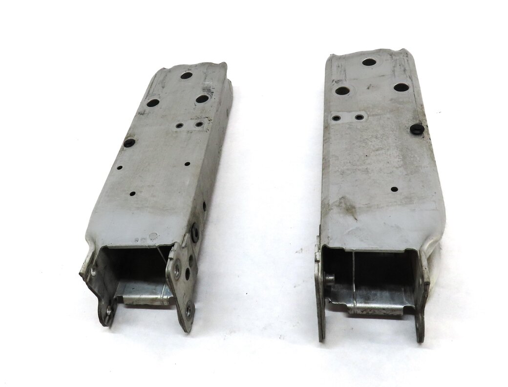 Thumbnail 2: 2014 BMW 335iGT (F34) FRONT LEFT & RIGHT BUMPER REINFORCEMENT BAR BRACKET SET 2