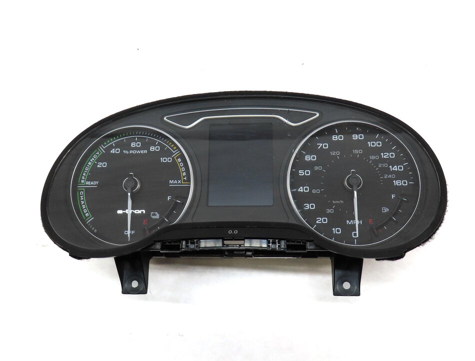 Thumbnail 20: 16-18 AUDI A3 E-TRON HYBRID (8V) SPEEDOMETER ECM BCM BODY ENGINE MODULE KEY SET