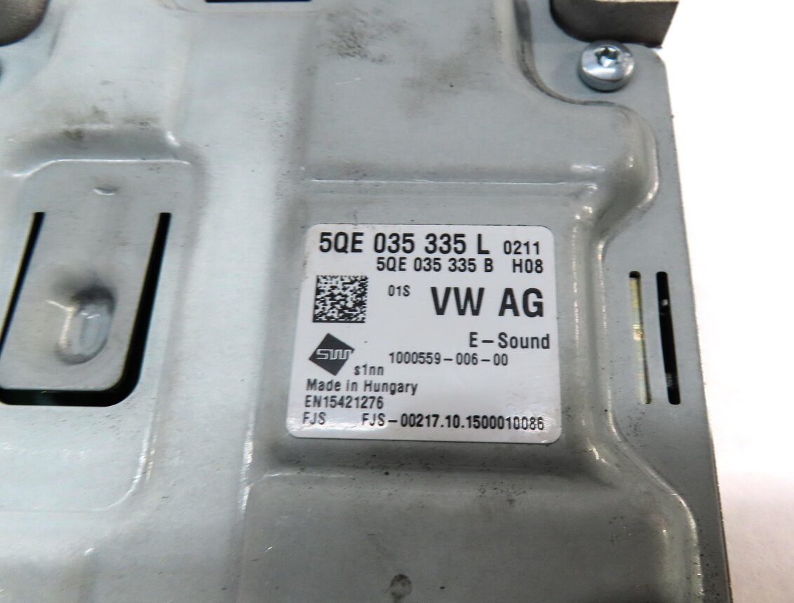 Thumbnail 4: 2016 AUDI A3 E-TRON (8V 8VF) NOISE PROTECTION CONTROL MODULE
