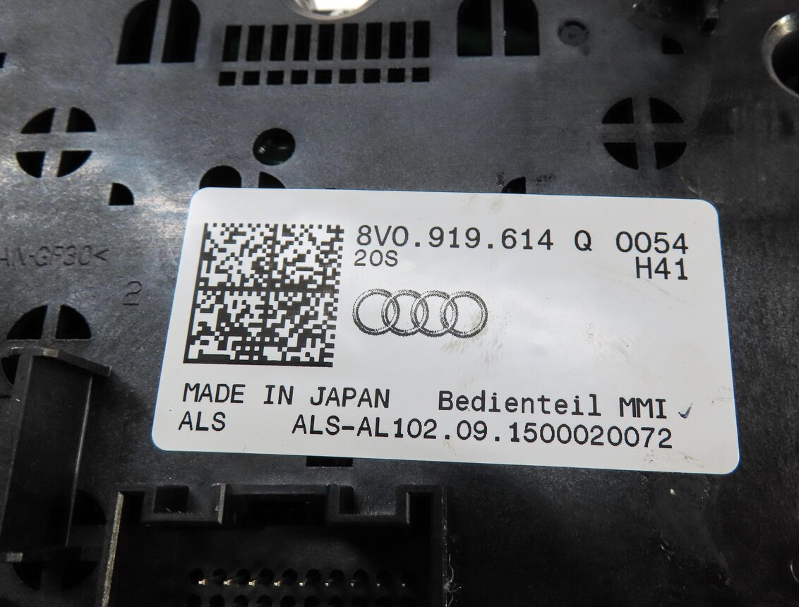 Thumbnail 10: 16-18 AUDI A3 E-TRON (8V 8VF) RADIO STEREO MMI CONTROL SWITCH KNOB BUTTON PANEL