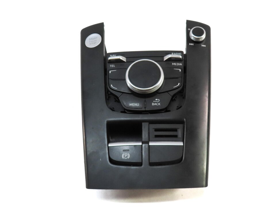 Thumbnail 6: 16-18 AUDI A3 E-TRON (8V 8VF) RADIO STEREO MMI CONTROL SWITCH KNOB BUTTON PANEL