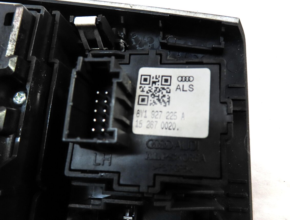 Thumbnail 9: 16-18 AUDI A3 E-TRON (8V 8VF) RADIO STEREO MMI CONTROL SWITCH KNOB BUTTON PANEL