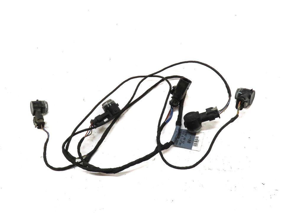 Thumbnail 2: 2016 AUDI A3 E-TRON (8V 8VF) REAR PDC PARK SENSOR SET w/ HARNESS (WHITE)