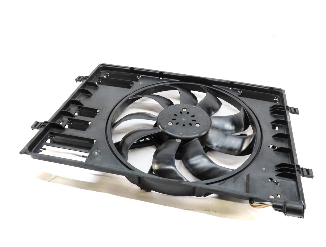 2016-2018 AUDI A3 E-TRON (8VF) HYBRID - 1.4L ENGINE COOLING FAN w/ SHROUD