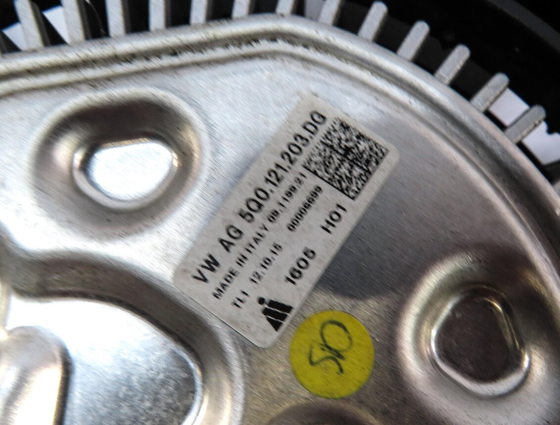 Thumbnail 6: 2016-2018 AUDI A3 E-TRON (8VF) HYBRID - 1.4L ENGINE COOLING FAN w/ SHROUD