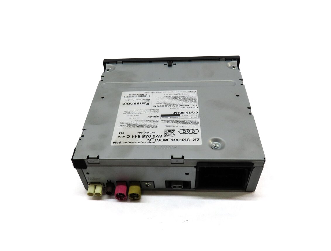 Thumbnail 4: 16-18 AUDI A3 E-TRON (8VF) RADIO STEREO MMI SIM SD CD DVD MULTIMEDIA DISC PLAYER
