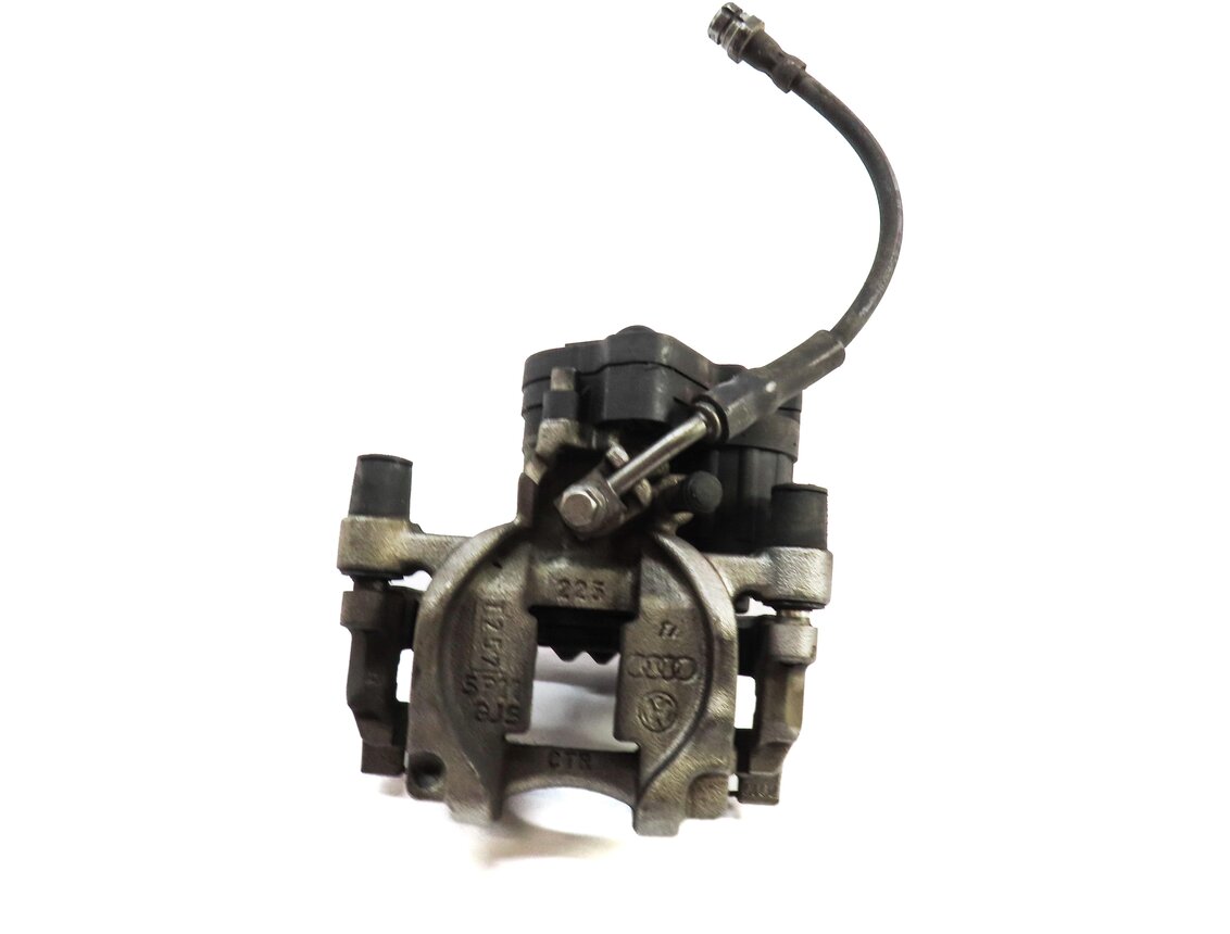 2015-2018 AUDI A3 (8V) REAR LEFT DRIVER ABS DISC BRAKE CALIPER w/ ACTUATOR