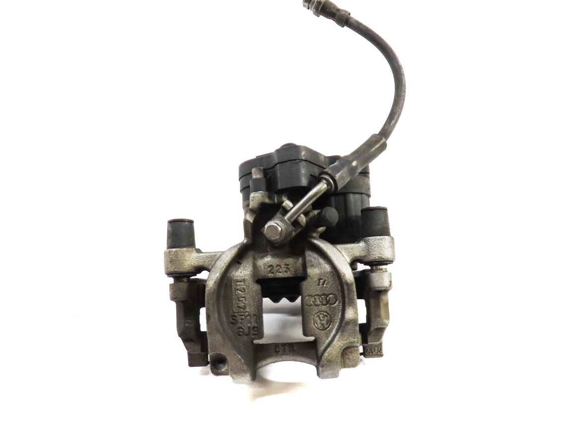 Thumbnail 2: 2015-2018 AUDI A3 (8V) REAR LEFT DRIVER ABS DISC BRAKE CALIPER w/ ACTUATOR