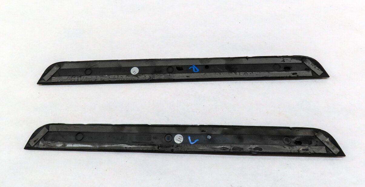 Thumbnail 3: 2016 AUDI A3 E-TRON (8V 8VF) FRONT LEFT & RIGHT DOOR SILL SCUFF PANEL TRIM SET-2