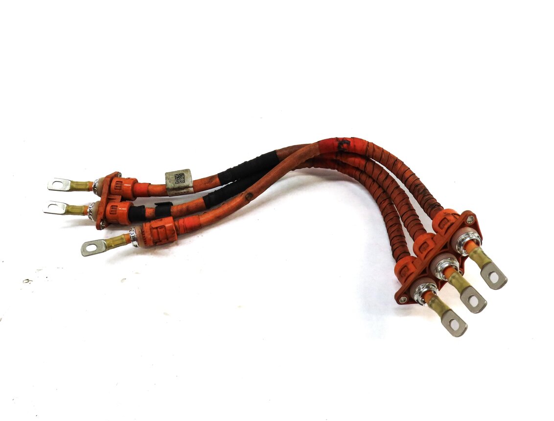 Thumbnail 4: 2016 AUDI A3 E-TRON (8VF) TRANSMISSION 3 PHASE HIGH VOLTAGE ELECTRIC MOTOR CABLE