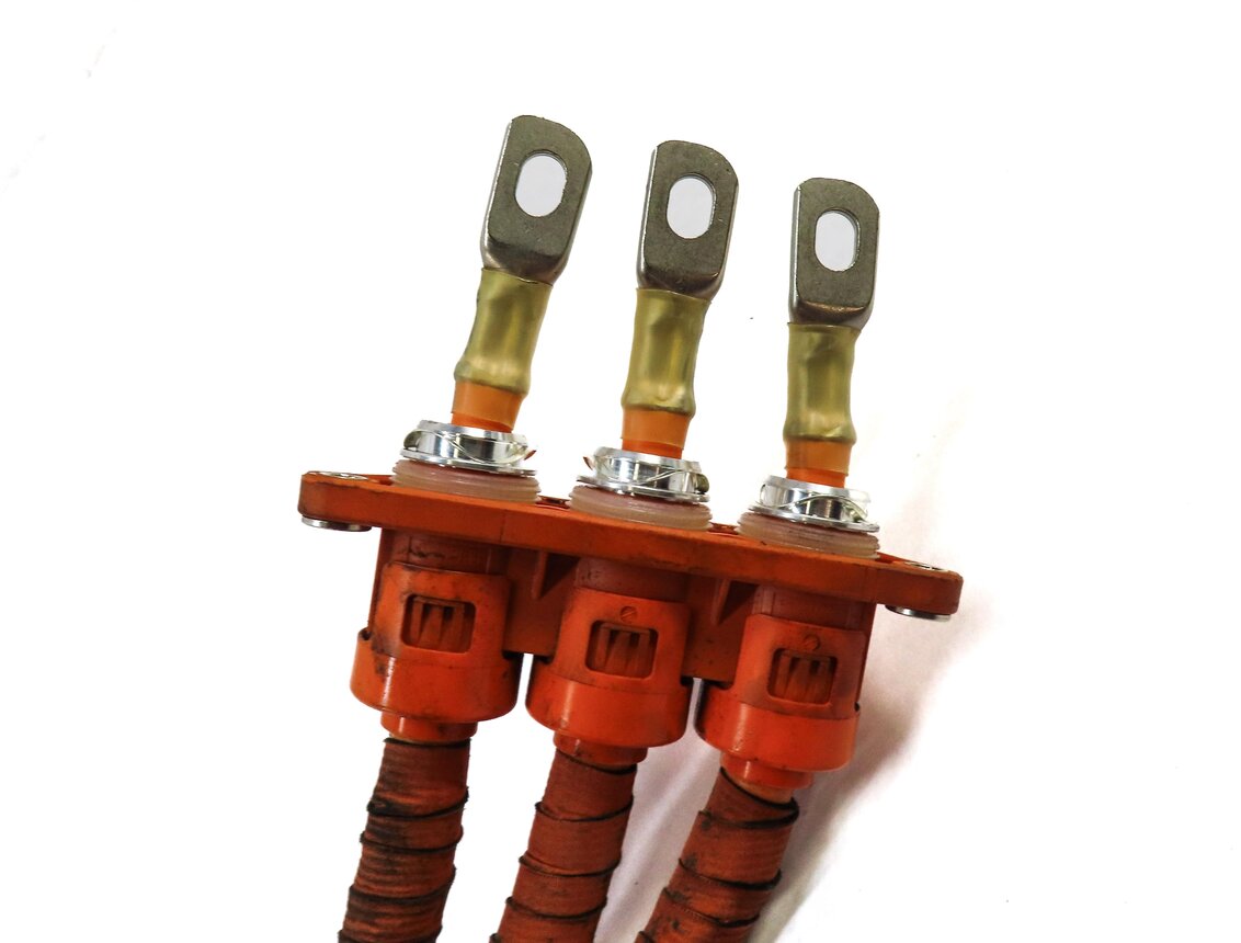 Thumbnail 5: 2016 AUDI A3 E-TRON (8VF) TRANSMISSION 3 PHASE HIGH VOLTAGE ELECTRIC MOTOR CABLE