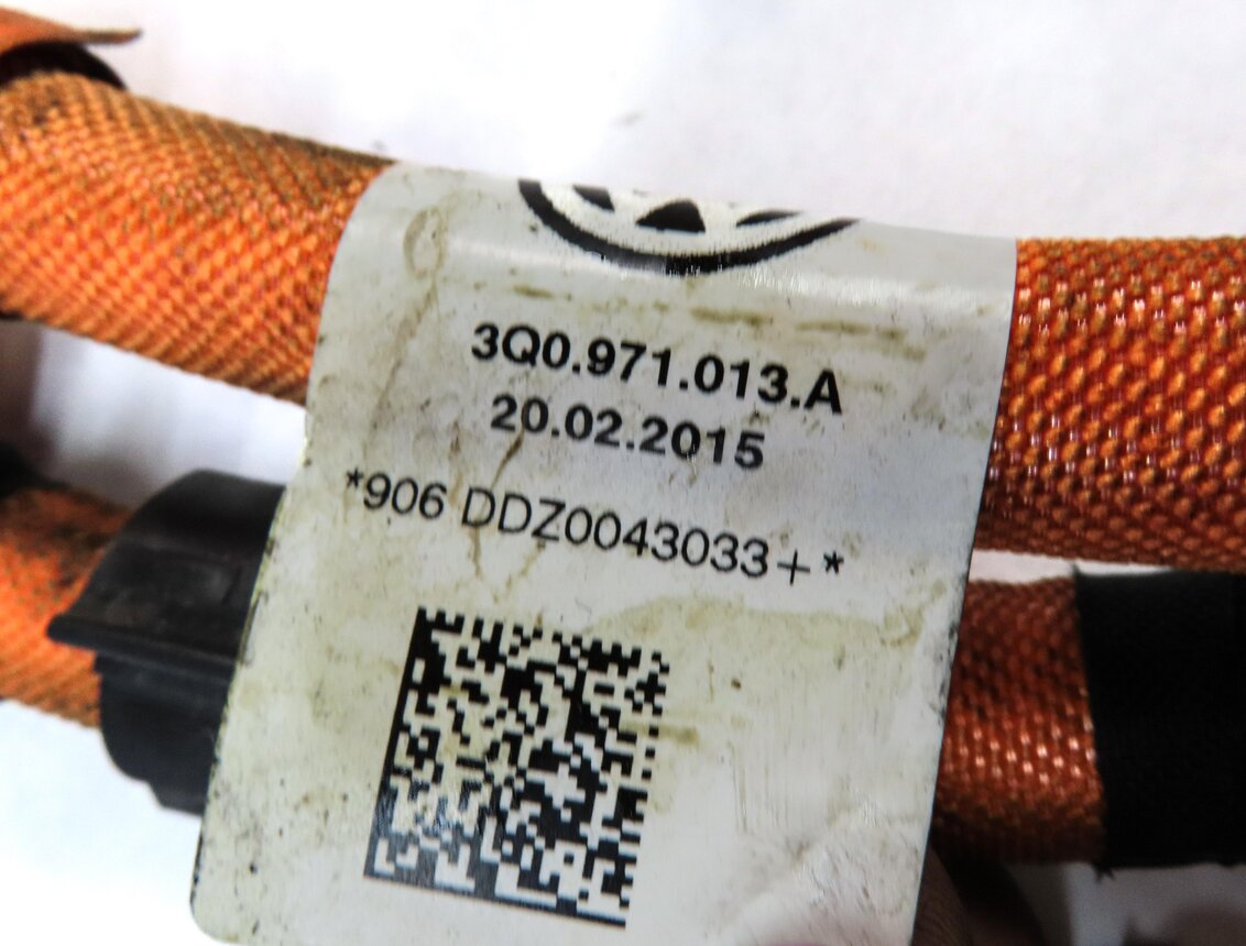 Thumbnail 7: 2016 AUDI A3 E-TRON (8VF) TRANSMISSION 3 PHASE HIGH VOLTAGE ELECTRIC MOTOR CABLE