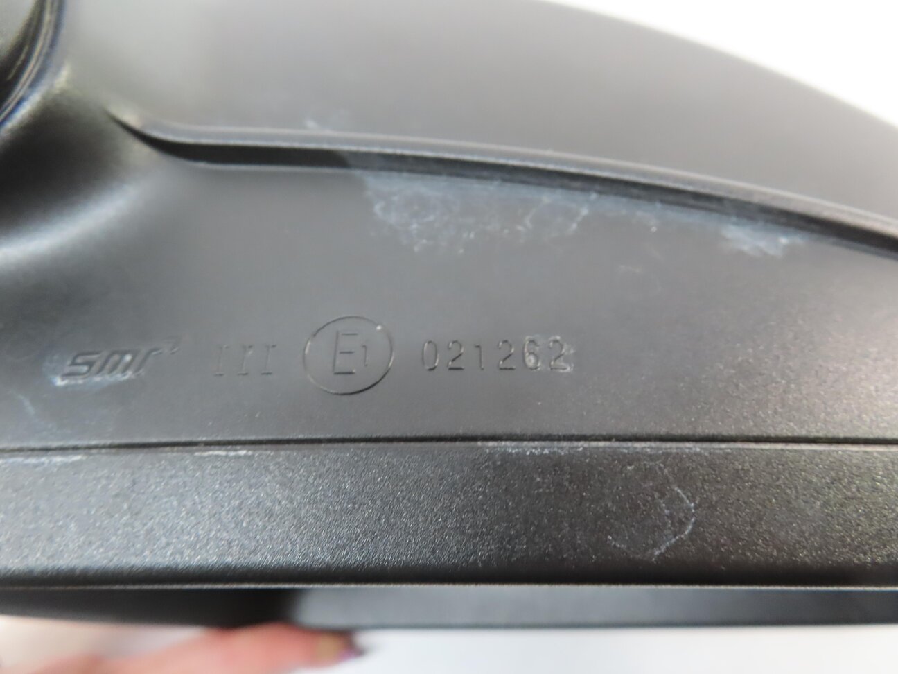 Thumbnail 7: 2016-2018 AUDI A3 E-TRON (8VF) FRONT LEFT DRIVER HEATED DOOR MIRROR (WHITE)