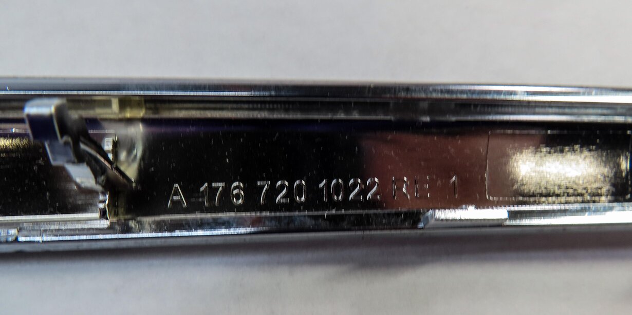 Thumbnail 13: 2014 MERCEDES CLA250 (C117 W117) FRONT REAR LEFT RIGHT DOOR ALUMINUM TRIM SET 4