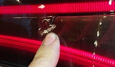 Thumbnail 11: 14-16 MERCEDES CLA45 CLA250 (C117) LEFT DRIVER TAILLIGHT BRAKE LIGHT LAMP (LED)