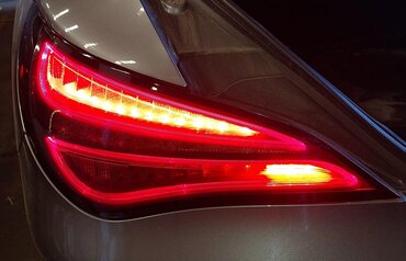 Thumbnail 2: 14-16 MERCEDES CLA45 CLA250 (C117) LEFT DRIVER TAILLIGHT BRAKE LIGHT LAMP (LED)