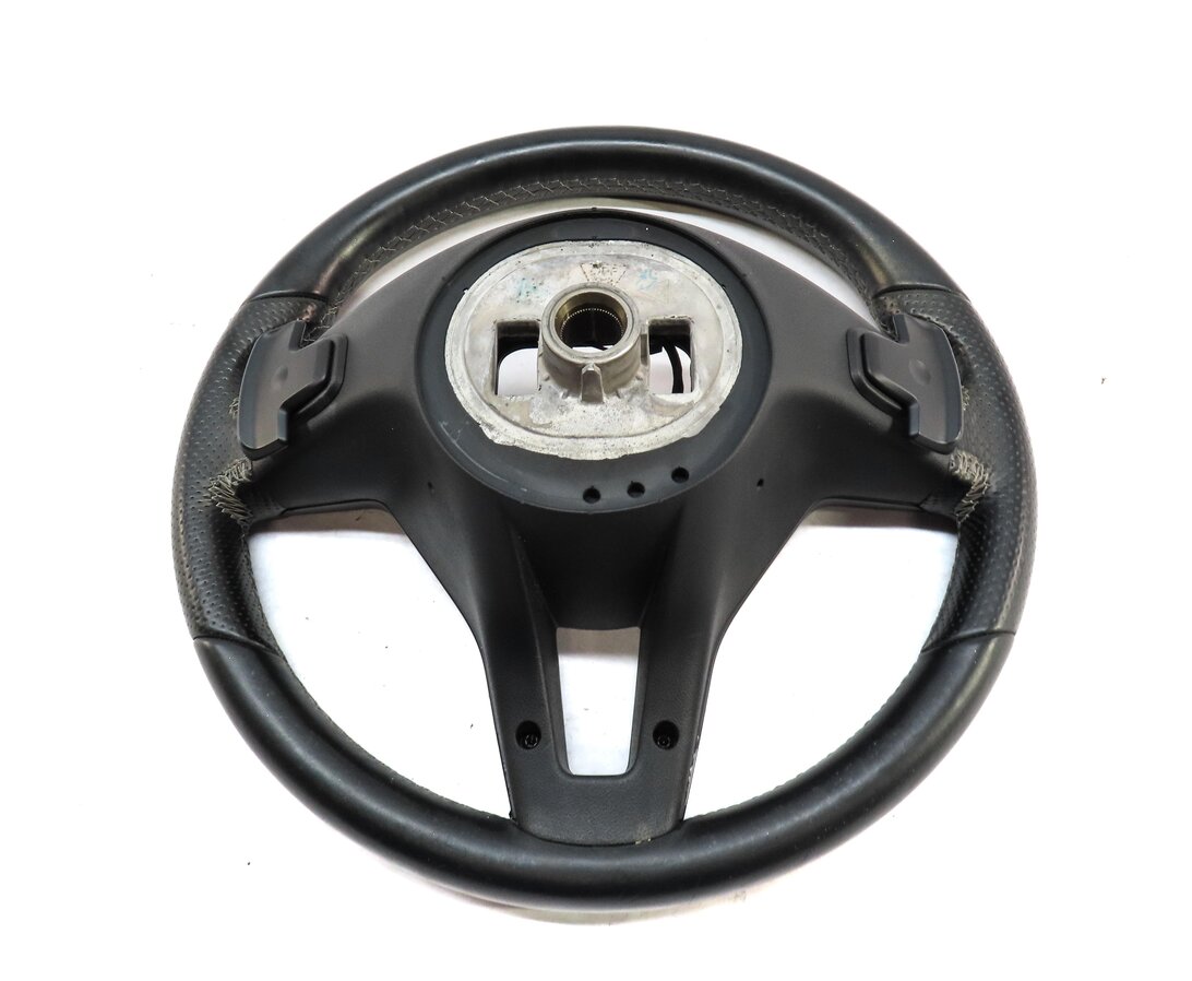 Thumbnail 6: MERCEDES 14 CLA250 15-17 B250E B ELECTRIC (C117) 3 SPOKE STEERING WHEEL (BLACK)