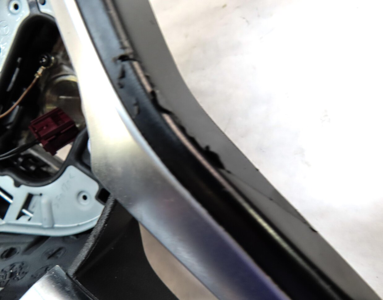 Thumbnail 7: MERCEDES 14 CLA250 15-17 B250E B ELECTRIC (C117) 3 SPOKE STEERING WHEEL (BLACK)