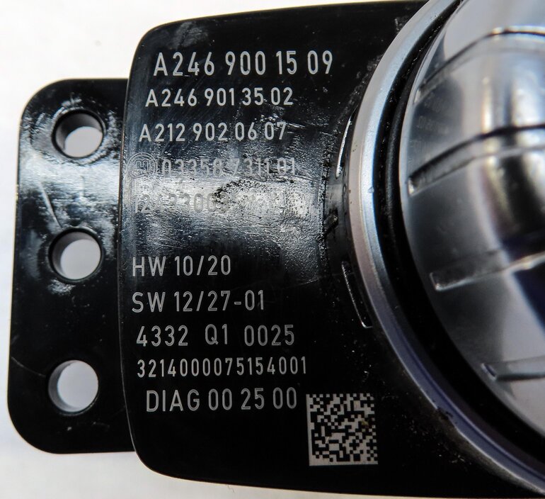 Thumbnail 6: 14-17 MERCEDES B250 CLA45 CLA250 GLA45 (C117 X156 W246) RADIO NAVIGATION SWITCH