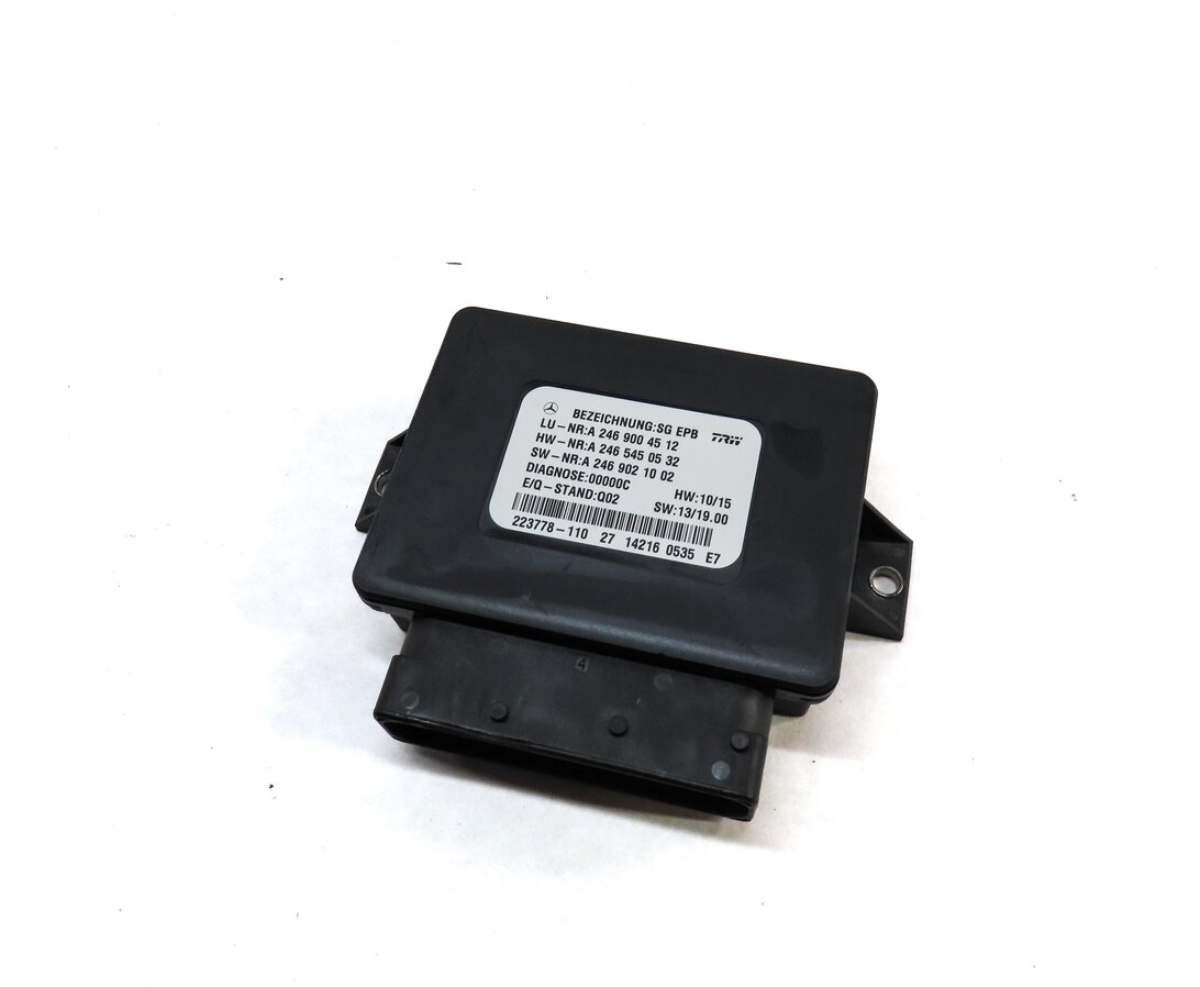 14-19 MERCEDES B250 CLA250 GL350 GL450 GL550 ML350 ML550 - PARKING BRAKE MODULE