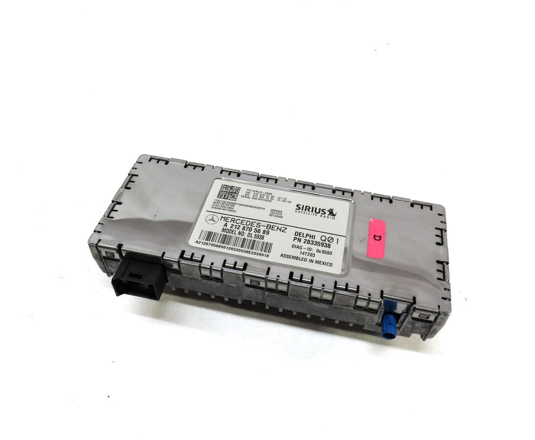 13-16 MERCEDES C117 C218 R172 W212 W463 X166 X204 SIRIUS SATELLITE RADIO MODULE