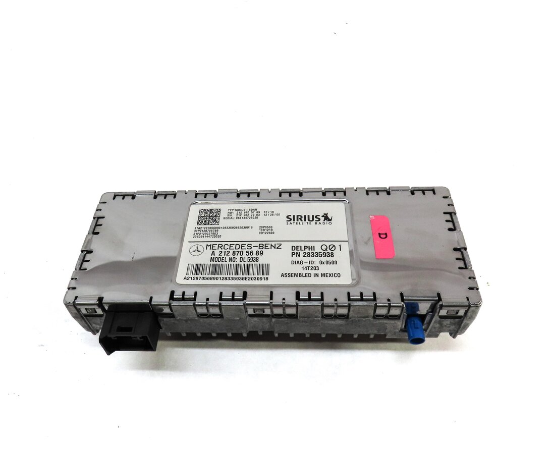 Thumbnail 2: 13-16 MERCEDES C117 C218 R172 W212 W463 X166 X204 SIRIUS SATELLITE RADIO MODULE