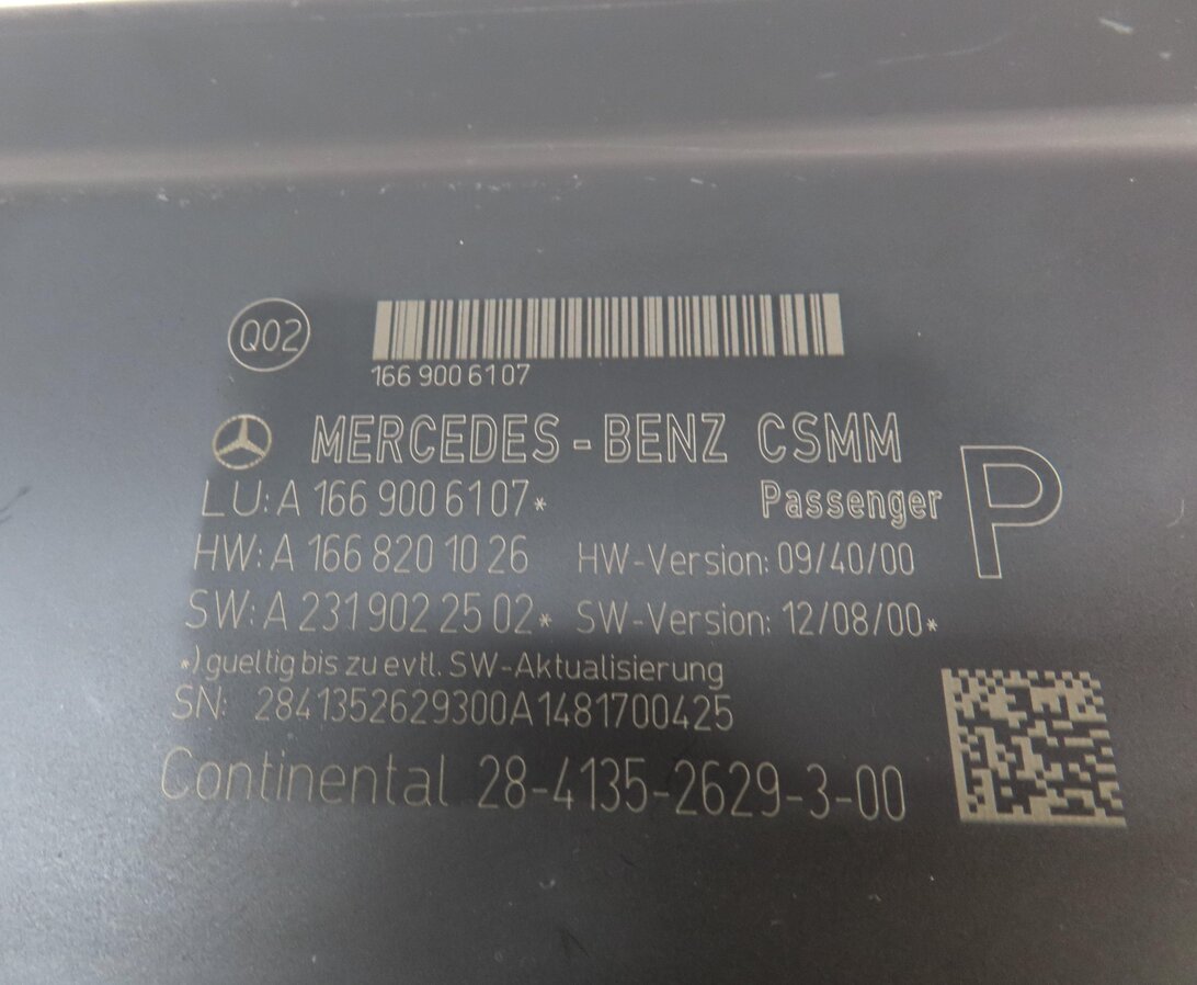 Thumbnail 3: 2014-2019 MERCEDES CLA250 G550 G63 G65 GLS350 GLS450 - RIGHT FRONT SEAT MODULE