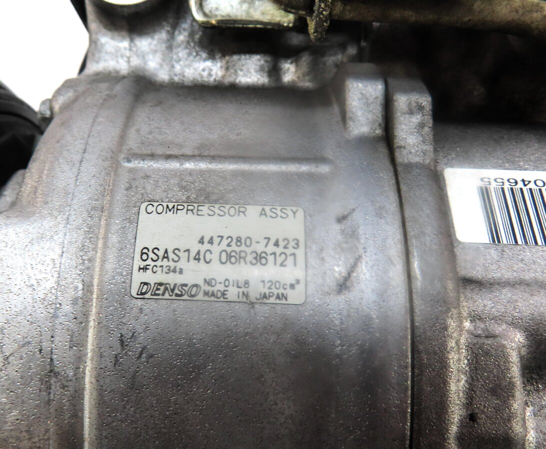Thumbnail 6: 14-16 MERCEDES B250 CLA250 CLA45 (C117 W246) AC AIR CONDITIONING COMPRESSOR PUMP